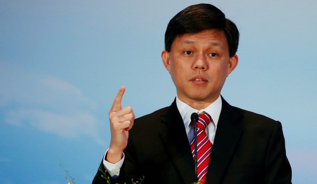 Trade and Industry Minister Chan Chun Sing. Photo: Reuters