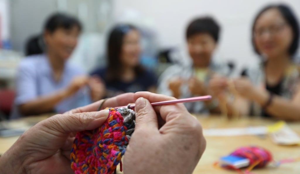 The organisation hopes the free training will enable its members save some money by producing some usable things for themselves. Photo: Xiaomei Chen The organisation hopes the free training will enable its members save some money by producing some usable things for themselves. Photo: Xiaomei Chen