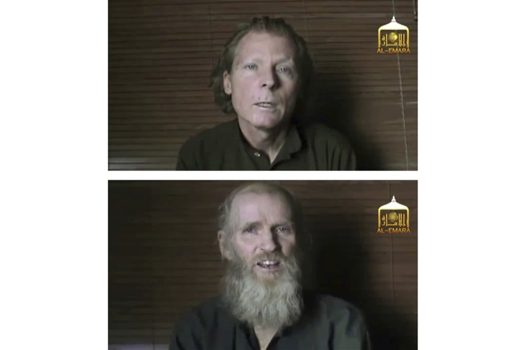 The American University of Afghanistan confirmed the release of Timothy Weeks (top) and American Kevin King. File photo: El-Emara Taliban via AP The American University of Afghanistan confirmed the release of Timothy Weeks (top) and American Kevin King. File photo: El-Emara Taliban via AP
