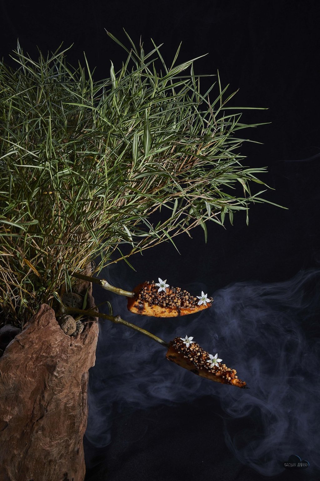 Gaggan Anand's Bamboo Vindaloo dish Gaggan Anand's Bamboo Vindaloo dish