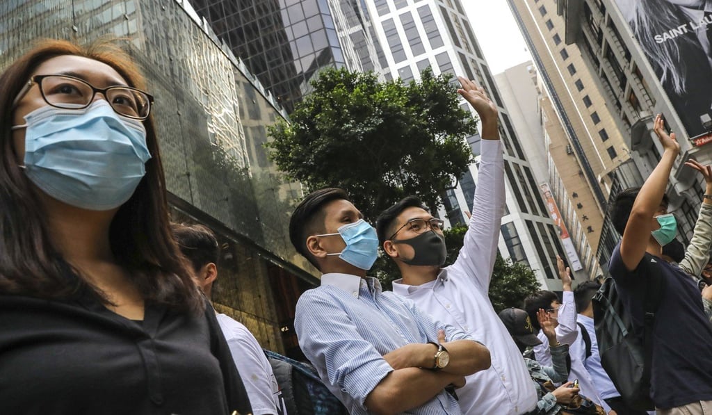 The Hong Kong government introduced a law banning the use of masks in public on October 4. Photo: K.Y. Cheng The Hong Kong government introduced a law banning the use of masks in public on October 4. Photo: K.Y. Cheng