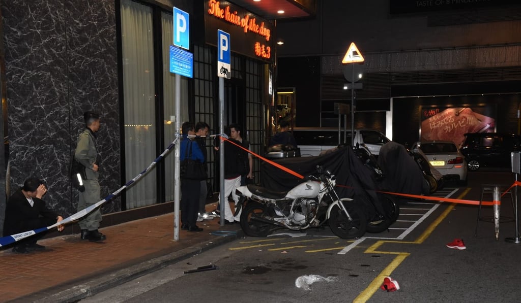 Police searched the area but no arrests were made. Photo: Handout