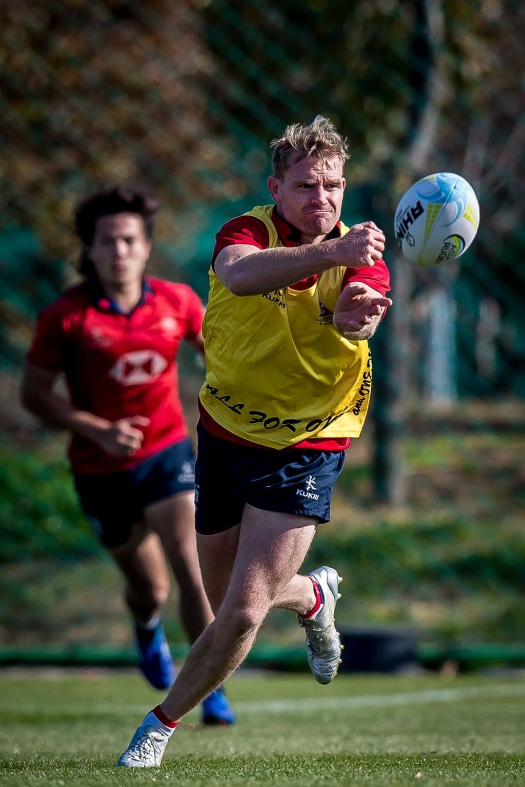 Jamie Hood during the captain’s run in South Korea. Photo: HKRU