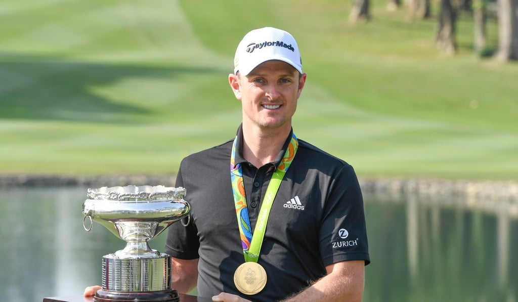 Olympic champion and major winner Justin Rose triumphed at Fanling in 2016. Photo: Richard Castka/Sportpixgolf.com