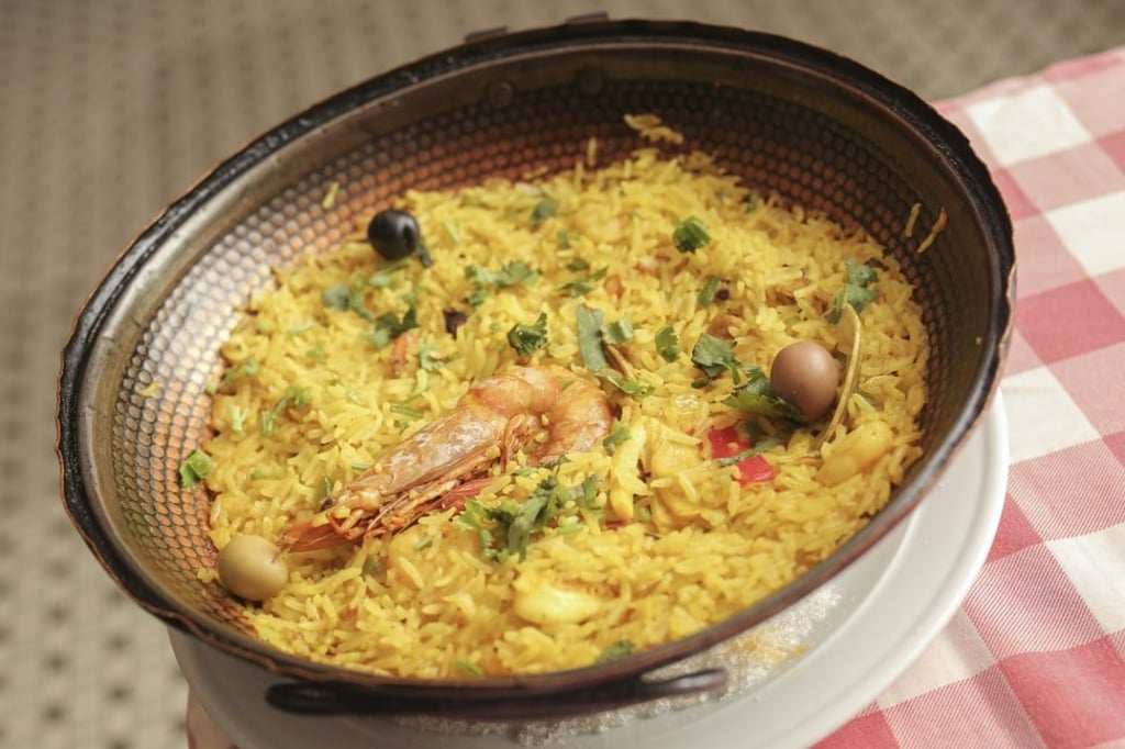 Paella at Petisqueira restaurant in Macau. Photo: SCMP