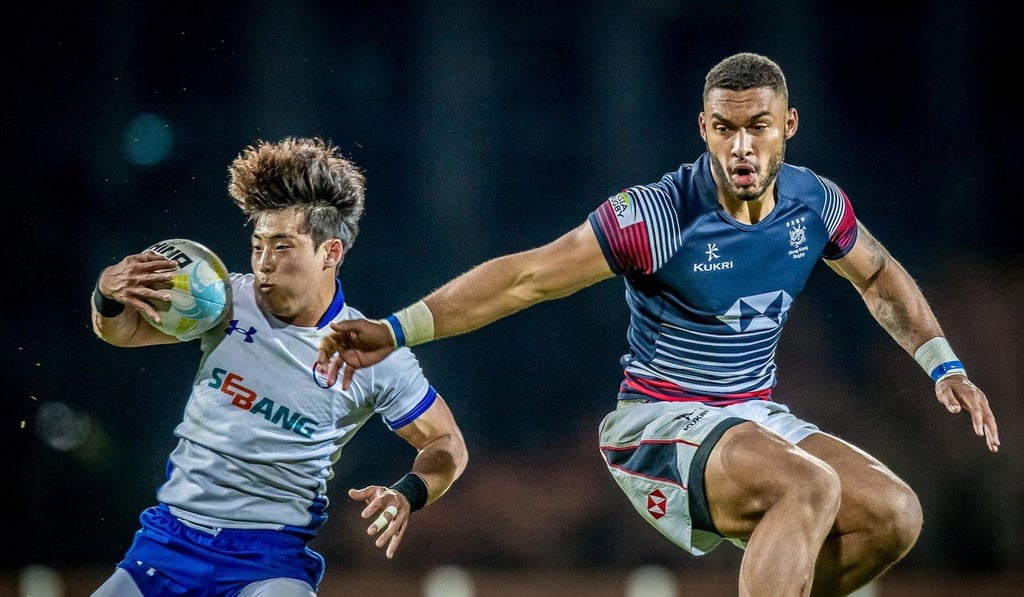 Max Denmark against South Korea. Photo: HKRU