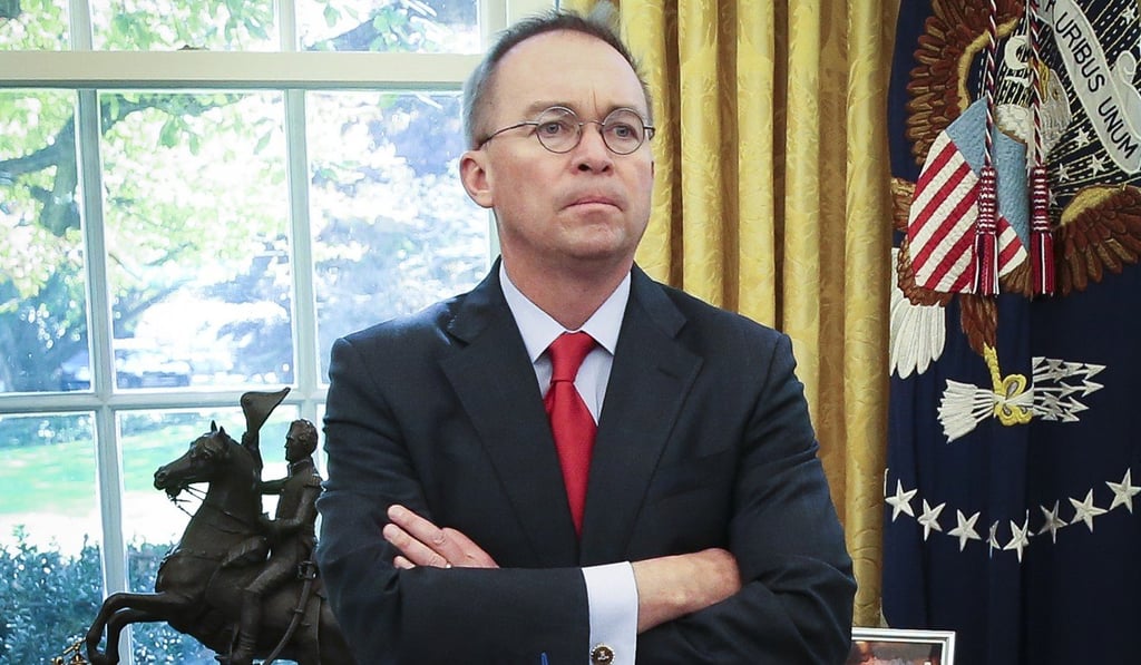 Acting White House chief of staff Mick Mulvaney. Photo: The Washington Post by Oliver Contreras Acting White House chief of staff Mick Mulvaney. Photo: The Washington Post by Oliver Contreras