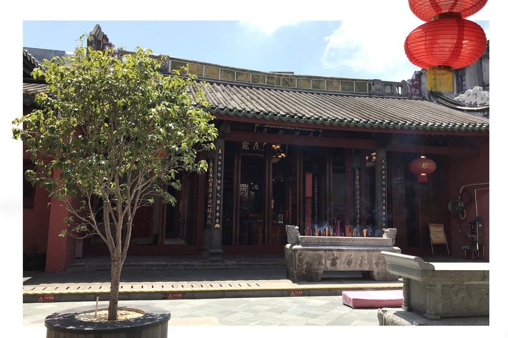 Tianhou Temple in Haikou, which was built to honour the Chinese sea goddess, Tianhou, or Mazu. Photo: Maggie Hiufu Wong