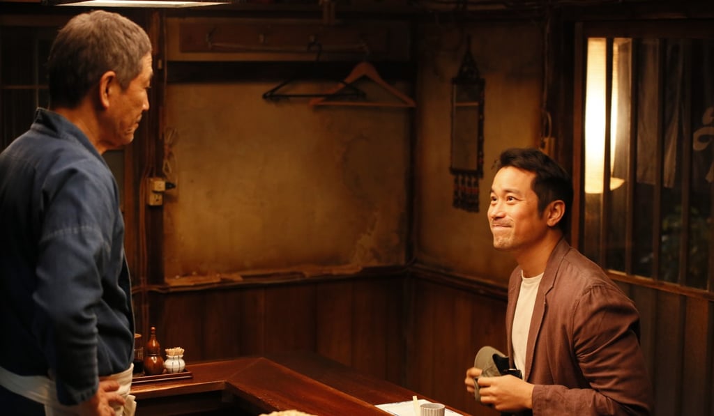 Kaoru Kobayashi (left) plays the Master in Midnight Diner: Tokyo Stories.