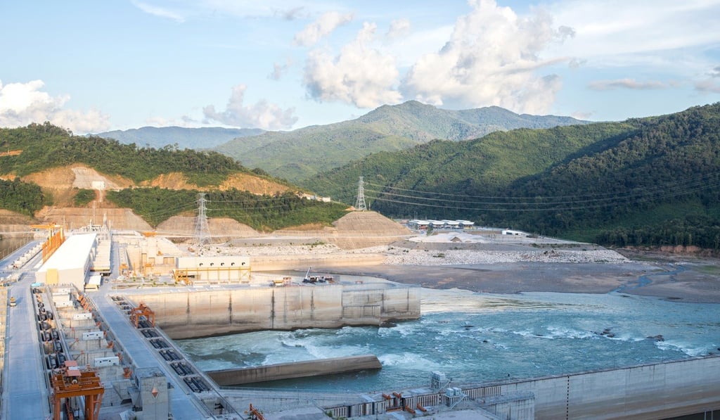 The hydroelectric Xayaburi Dam on the Mekong River in the north of Laos – a nation which exports 30 per cent of all the power it generates. Photo: Shutterstock