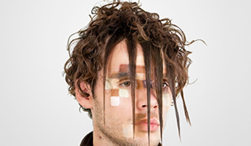 Facial recognition software can be fooled with the strategic application of make-up. Photo: courtesy of CV Dazzle Facial recognition software can be fooled with the strategic application of make-up. Photo: courtesy of CV Dazzle
