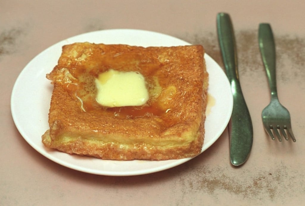Hong Kong-style French toast at Han Wing Chan Teng in Quarry Bay. Photo: Handout
