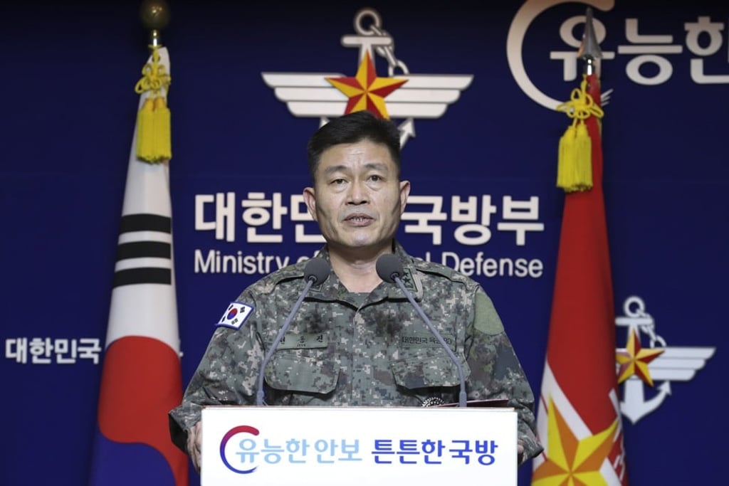 South Korean Army Major General Jeon Dong-jin of the Joint Chiefs of Staff. Photo: AFP South Korean Army Major General Jeon Dong-jin of the Joint Chiefs of Staff. Photo: AFP