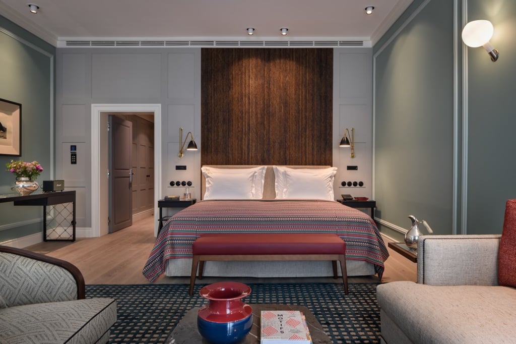 A junior suite at the Bairro Alto Hotel. Photo: Bairro Alto Hotel A junior suite at the Bairro Alto Hotel. Photo: Bairro Alto Hotel