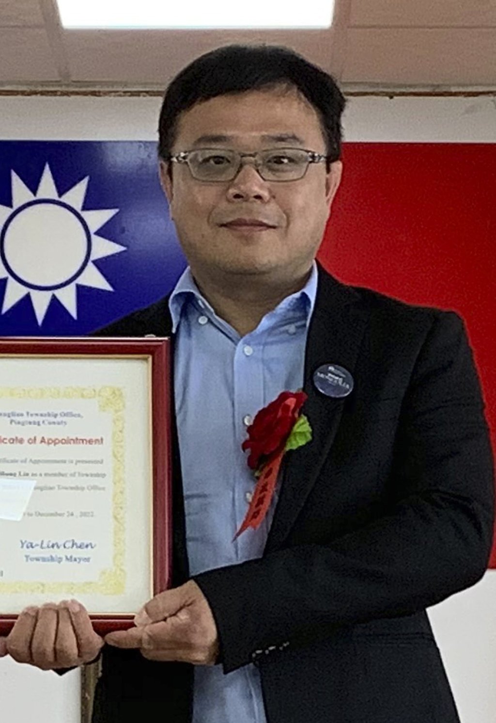 Taiwanese man Lee Meng-chu, pictured in June, is facing charges in mainland China of spying and “causing chaos in Hong Kong”. Photo: AP