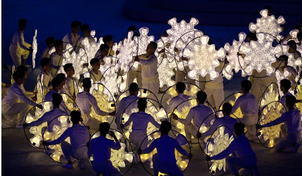 Dancers perform during the opening ceremony of the SEA Games. Photo: Xinhua