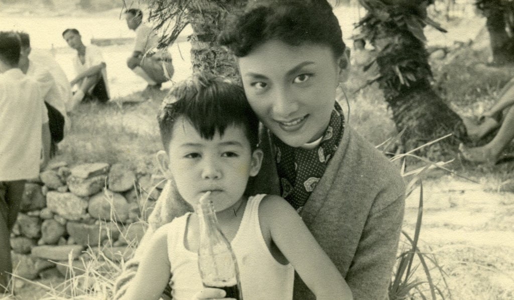 The young Michael Lai with renowned actress Xia Meng. Photo: SCMP Pictures