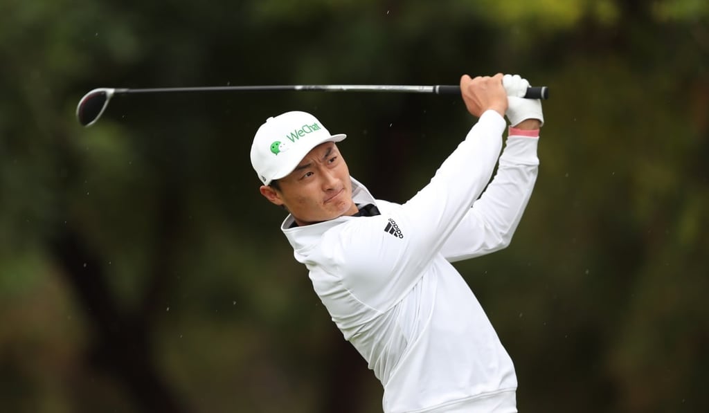 Li Haotong Li competed at the DP World Tour Championship last month. Photo: EPA