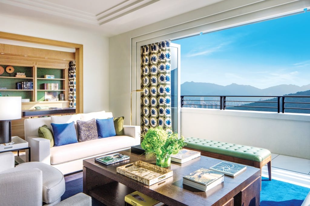 A penthouse at Le Cap by Wing Tai Properties, with views of Pat Sin Leng mountain range and Tolo Harbour