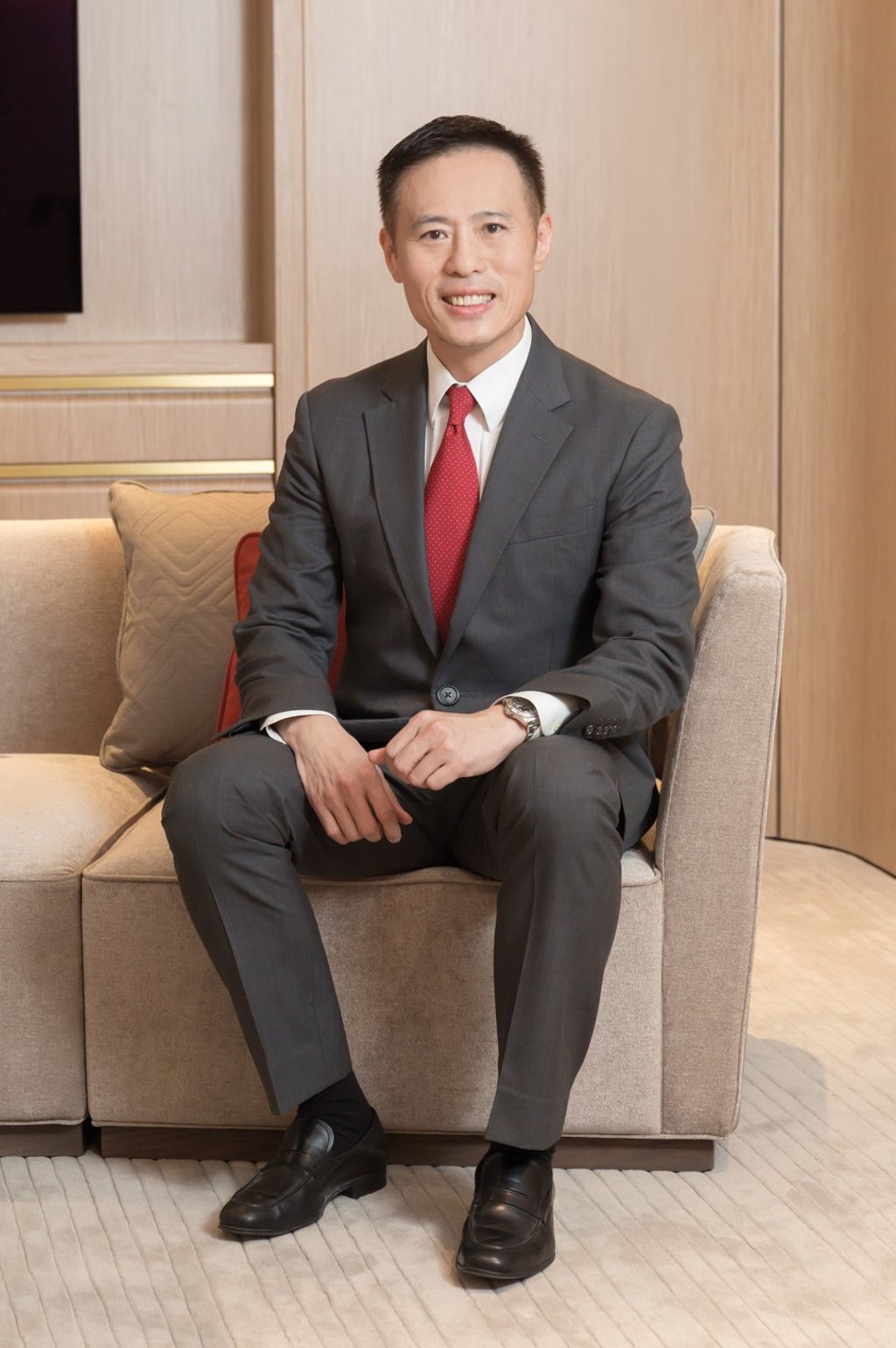 Victor Tin, group associate director, sales department, Sino Land Company Victor Tin, group associate director, sales department, Sino Land Company
