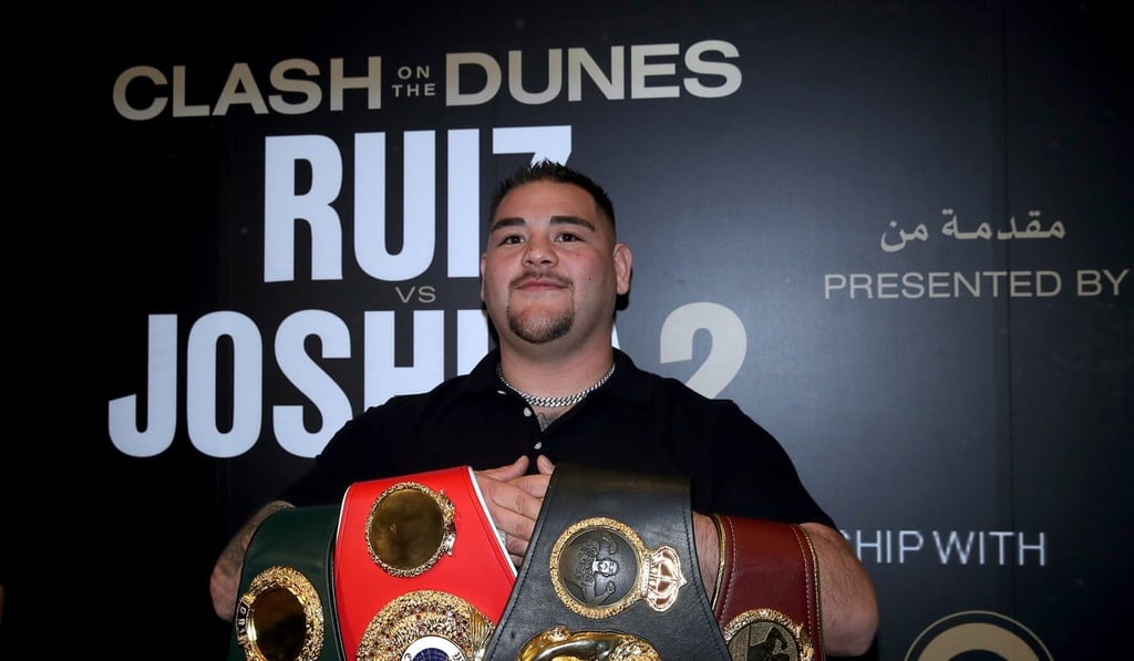 Andy Ruiz Jnr’s life changed after his win over Anthony Joshua. Photo: DPA
