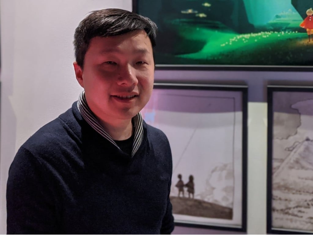 Jenova Chen, co-founder and designer of Thatgamecompany, whose game Sky: Children of the Light was named iPhone Game of the Year by Apple. Photo: Ben Sin