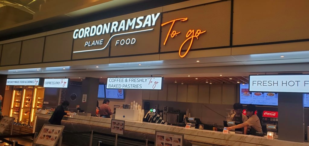 Gordon Ramsay Plane Food to Go at Hong Kong International Airport