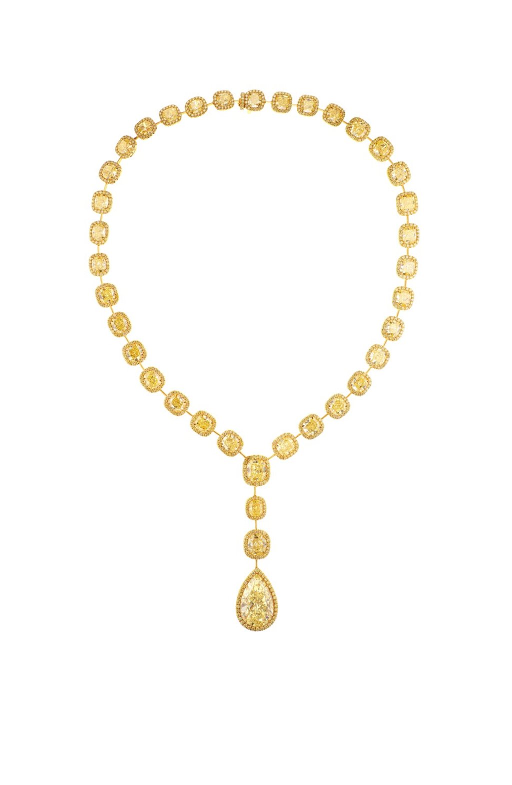 Yellow diamond harry winston on sale