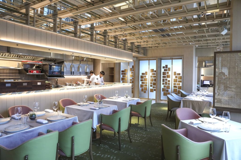 The interior of Zest by Konishi in Central. Photo: Nora Tam