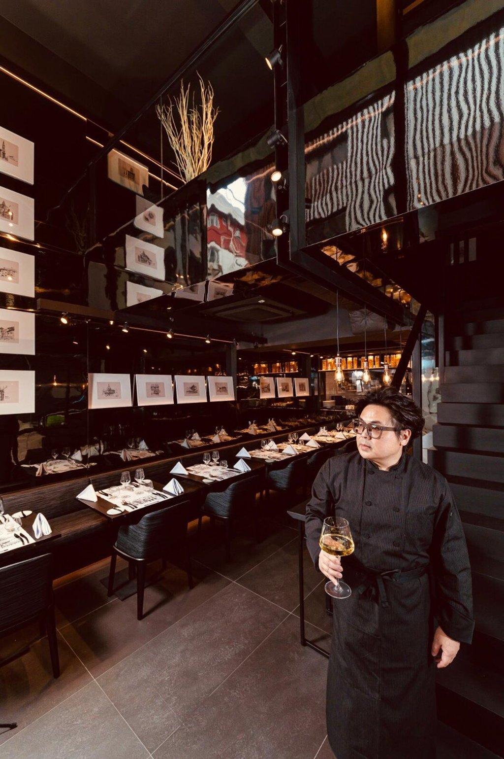 Ho at his Italian restaurant Crit Room in Sheung Wan.