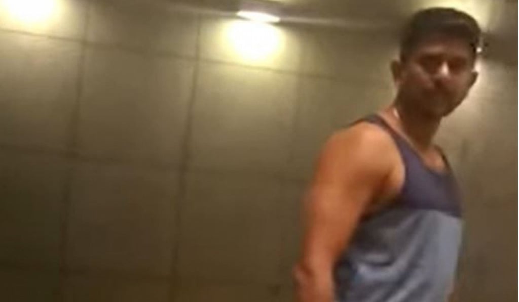 Ramesh Erramalli was filmed yelling vulgarities at a security guard. Photo: Handout