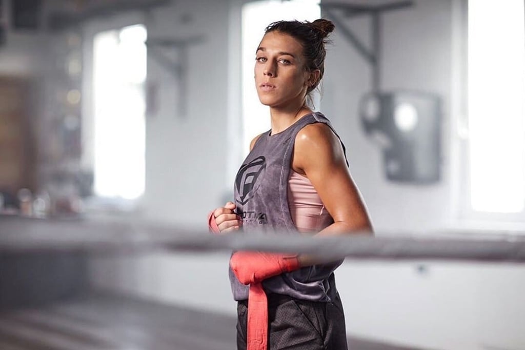 Joanna Jedrzejczyk trains. Photo: Instagram