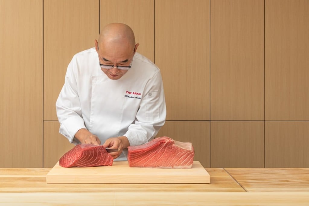 Araki in action. Photo: Mitsuhiro Araki Araki in action. Photo: Mitsuhiro Araki