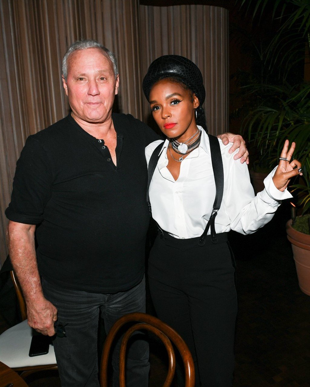 Ian Schrager and Janelle Monae Ian Schrager and Janelle Monae