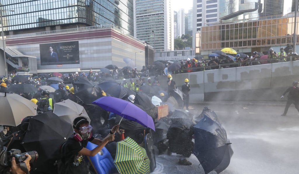 Protests in Hong Kong may be one reason for the choice of word. Photo: Edmond So Protests in Hong Kong may be one reason for the choice of word. Photo: Edmond So
