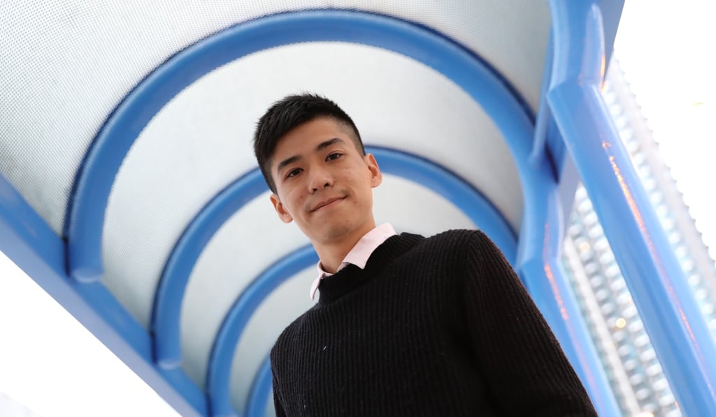 Former student leader Lester Shum won the district council elections at Hoi Bun constituency at Tsuen Wan. Photo: May Tse