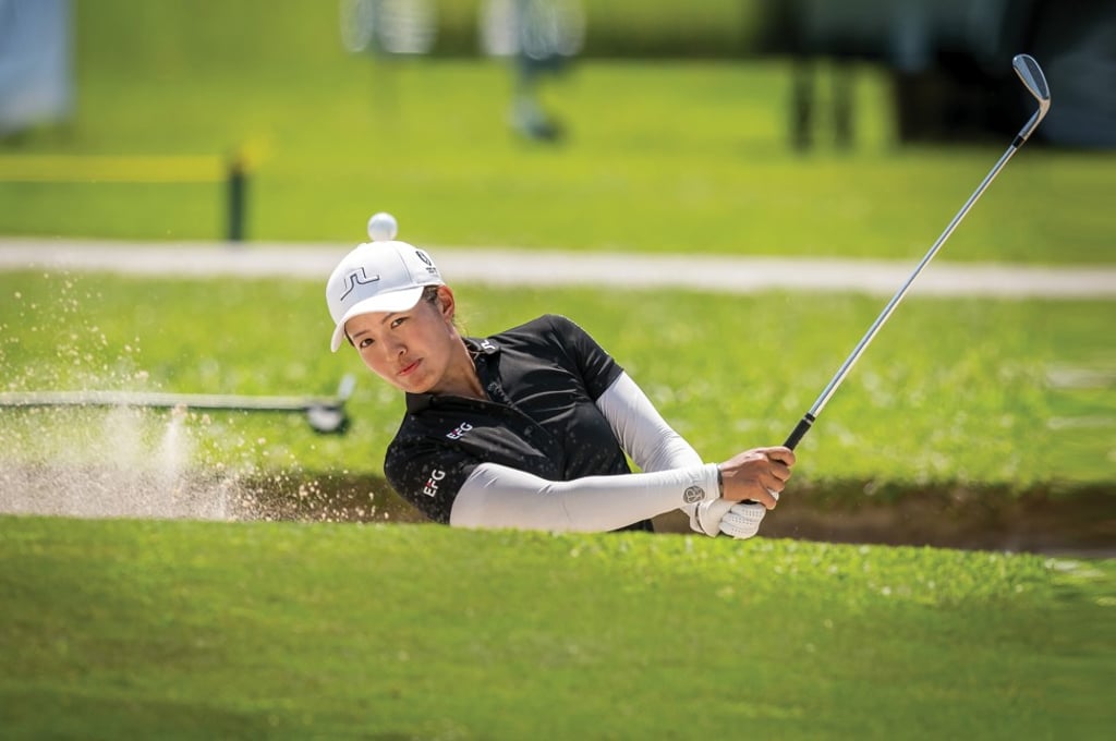 Tiffany Chan became the first golfer to represent Hong Kong at the Olympic Games, after qualifying for the Rio 2016 competition. Photo: Ike Images
