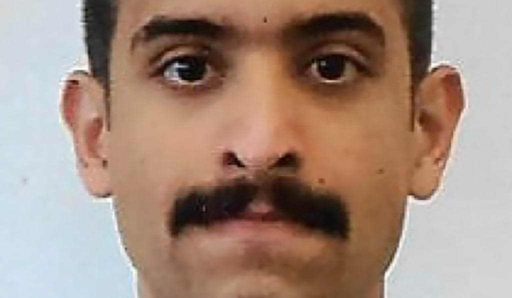 Royal Saudi Air Force 2nd Lieutenant Mohammed Saeed Alshamrani, airman accused of killing three people at a US Navy base in Pensacola. Photo: Handout via Reuters