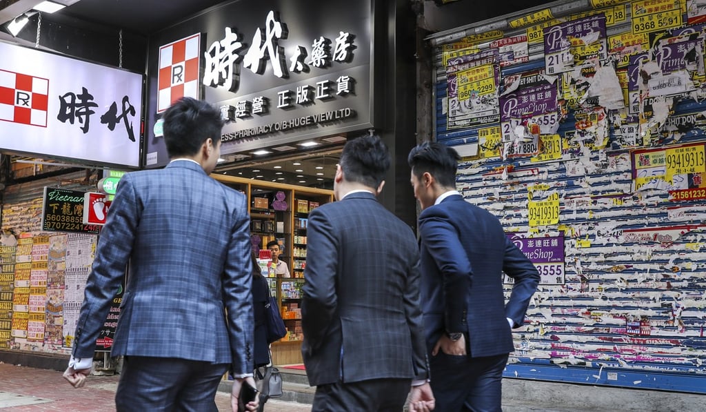 Retail shops in Causeway Bay are suffering from months of civil unrest. Photo: Edward Wong