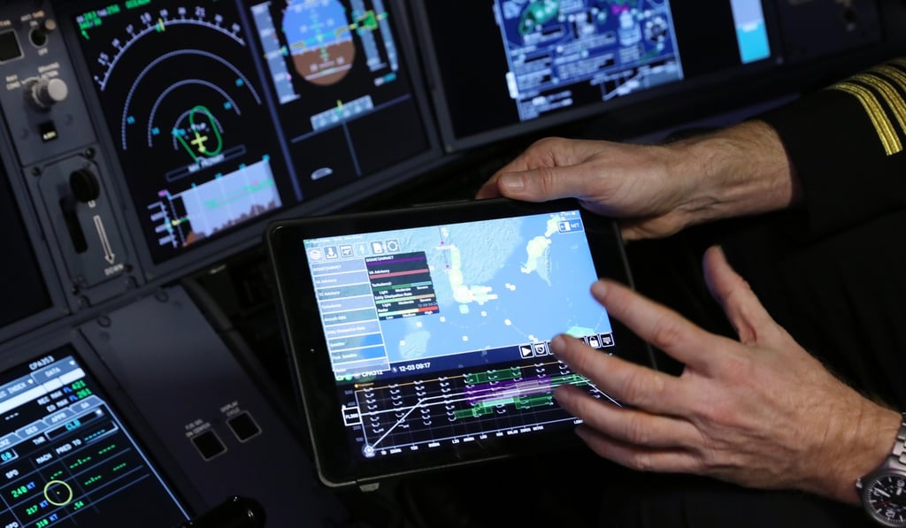 The new digital flight and weather application will help Cathay Pacific to save 1 million litres of fuel a year. Photo: K.Y. Cheng