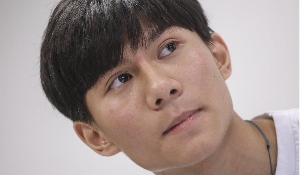 Baptist University Student Union president Keith Fong said Taiwan’s ruling DPP only verbally supported the protesters. Photo: K.Y. Cheng