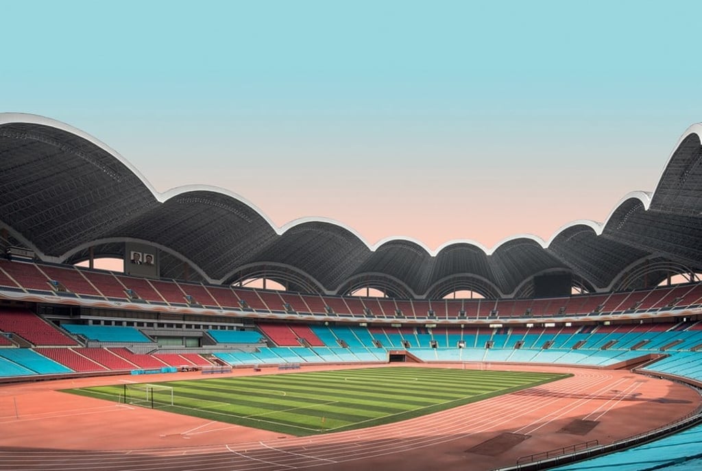 North Korea’s May Day Stadium. Photo: Cristiano Bianchi and Kristina Drapic North Korea’s May Day Stadium. Photo: Cristiano Bianchi and Kristina Drapic