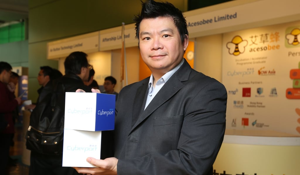 Albert Au (above), founder of tech start-up acesobee, says cloud technology helps his business keep track of financial data.