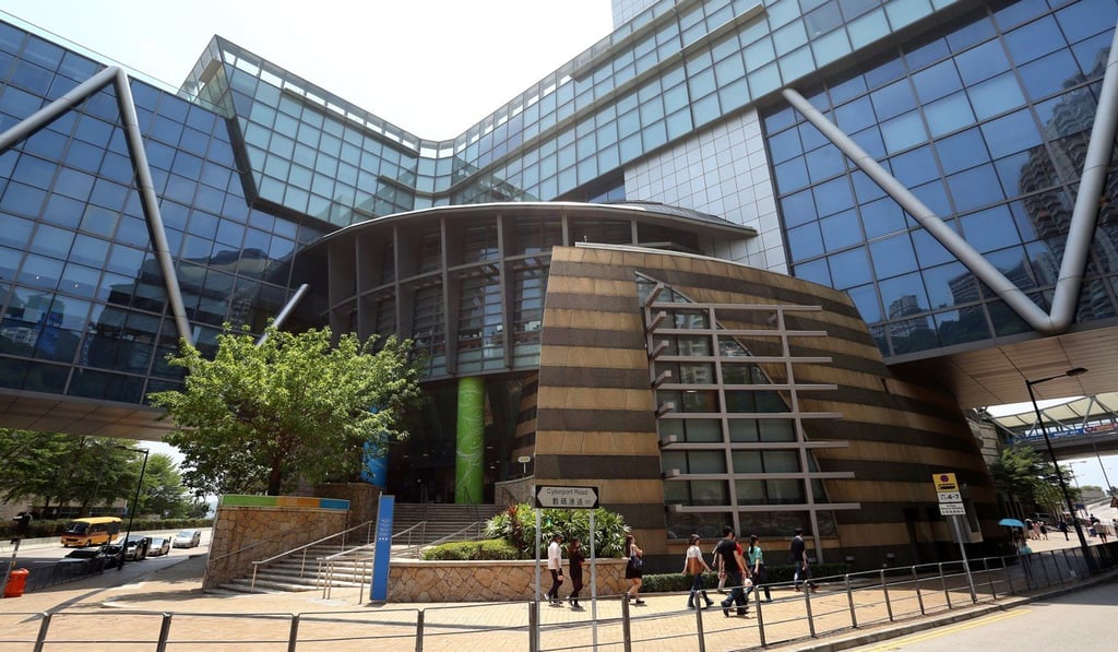 Cyberport (above), Hong Kong’s low-density business park, provides funding schemes for aspiring entrepreneurs to expand their companies.