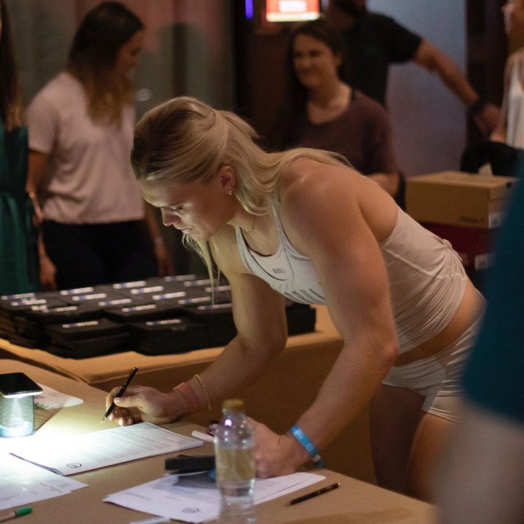 Katrin Davidsdottir. Photo: Dubai CrossFit Championship