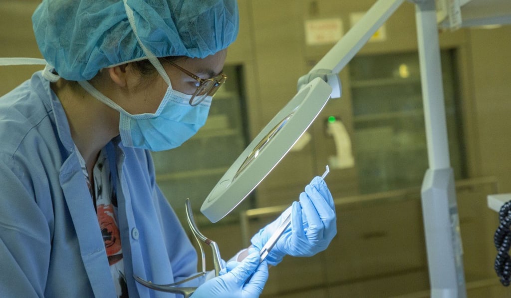 The clinical team working in the operating rooms at Hong Kong Adventist Hospital – Stubbs Road are meticulous about their work – always making sure to double-check all of the surgical instruments and medical equipment. Photo: Frank Freeman The clinical team working in the operating rooms at Hong Kong Adventist Hospital – Stubbs Road are meticulous about their work – always making sure to double-check all of the surgical instruments and medical equipment. Photo: Frank Freeman