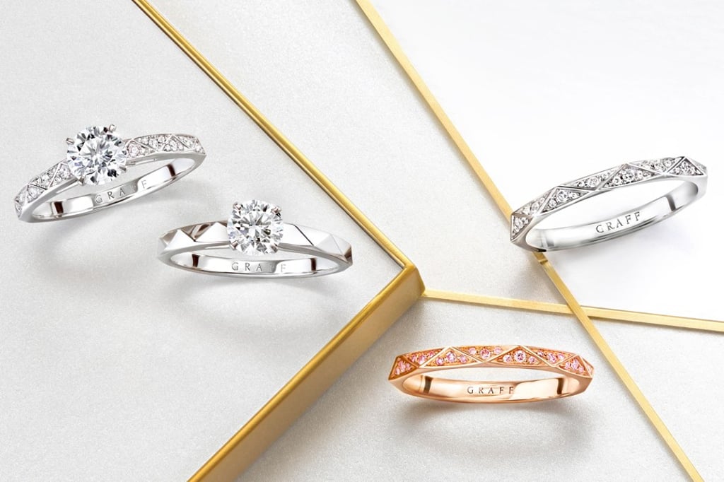 The Laurence Graff Signature collection includes items in rose gold, yellow gold and white gold . Photo: Graff The Laurence Graff Signature collection includes items in rose gold, yellow gold and white gold . Photo: Graff