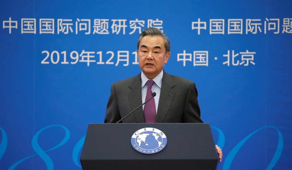 Foreign Minister Wang Yi said there were deep-seated issues that needed to be addressed and resolved between China and the US. Photo: Reuters Foreign Minister Wang Yi said there were deep-seated issues that needed to be addressed and resolved between China and the US. Photo: Reuters