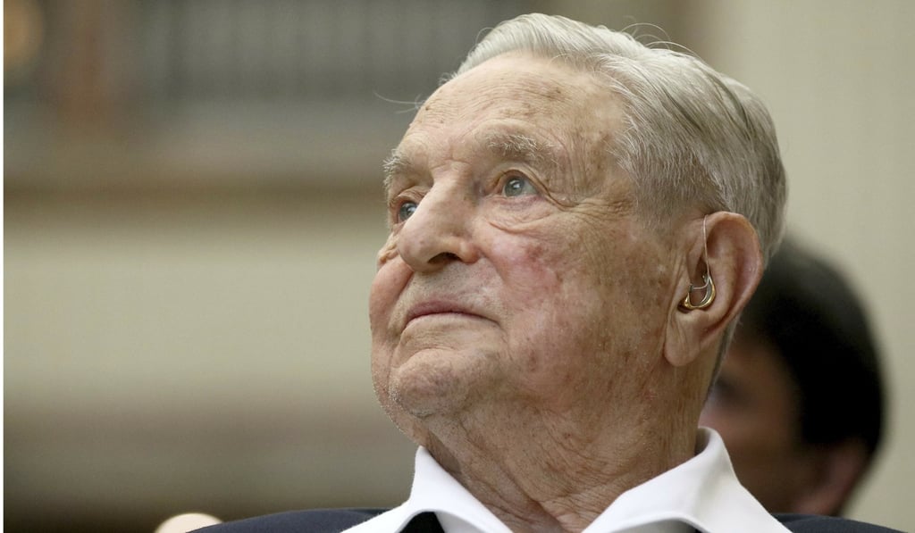 Hungarian-American billionaire George Soros. Photo: AP