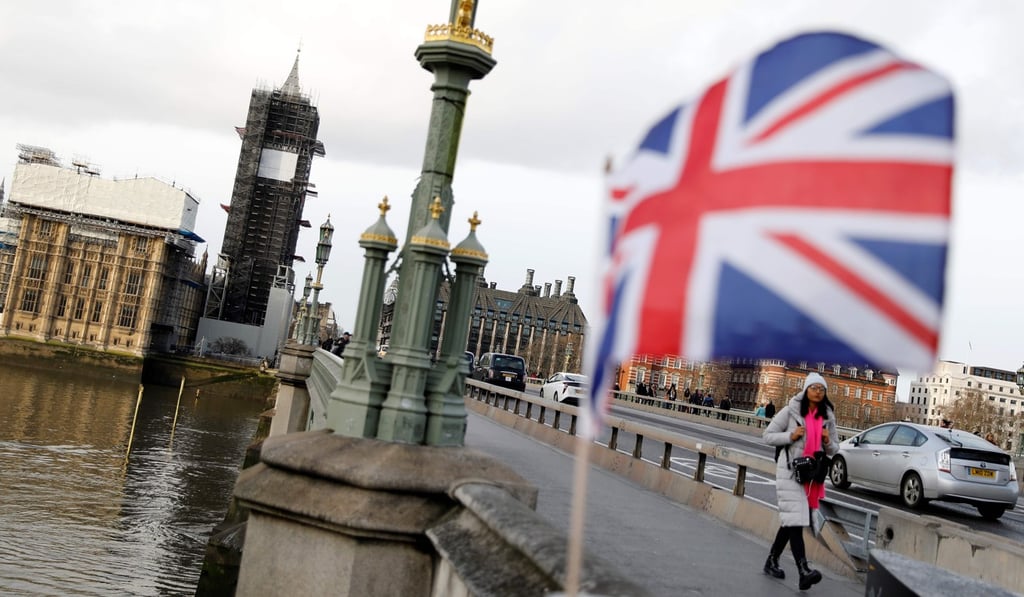 A view across Westminster Bridge in central London. Photo: AFP